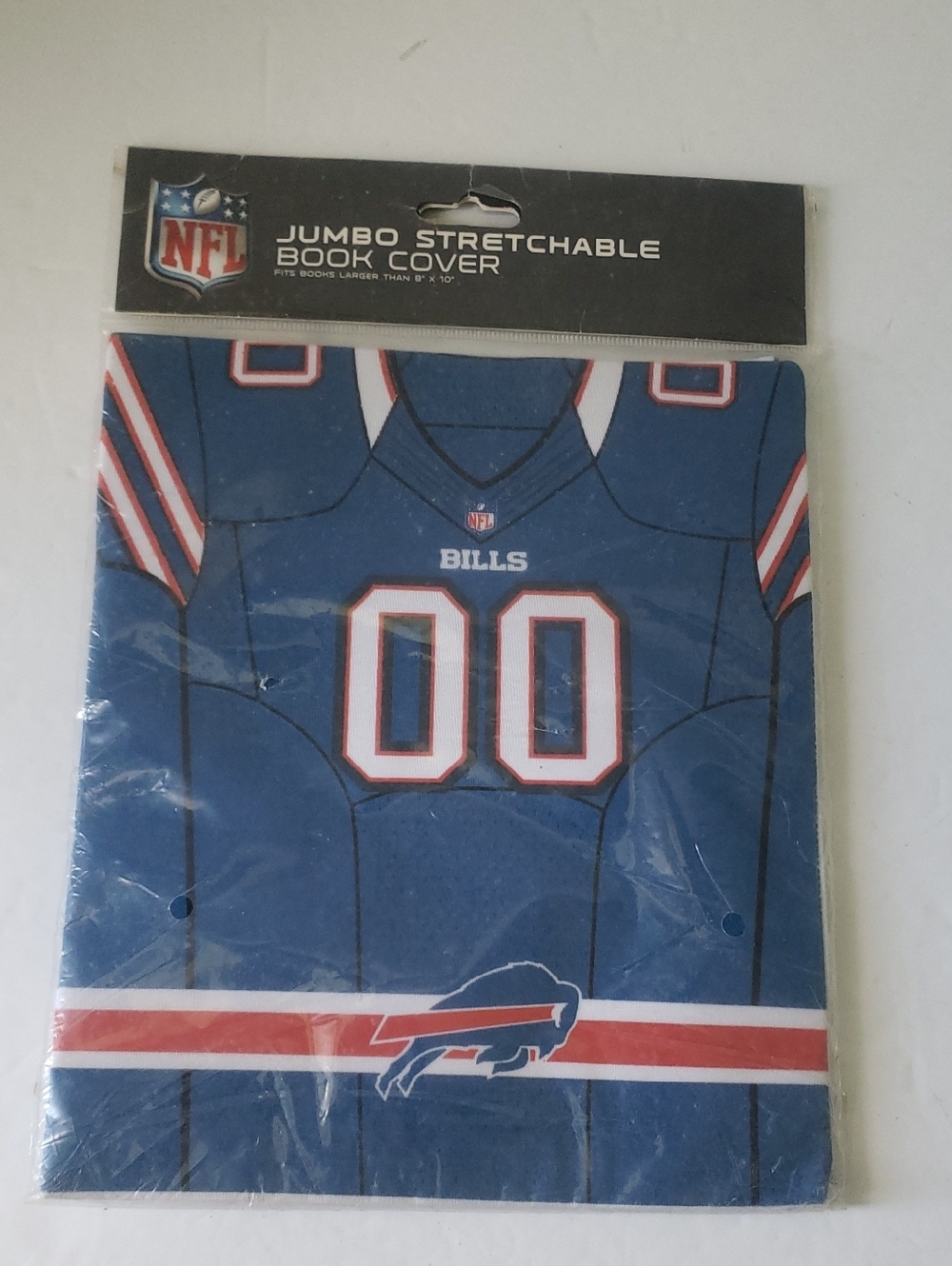 Buffalo Bills NFL Jumbo Stretchable Book Cover New